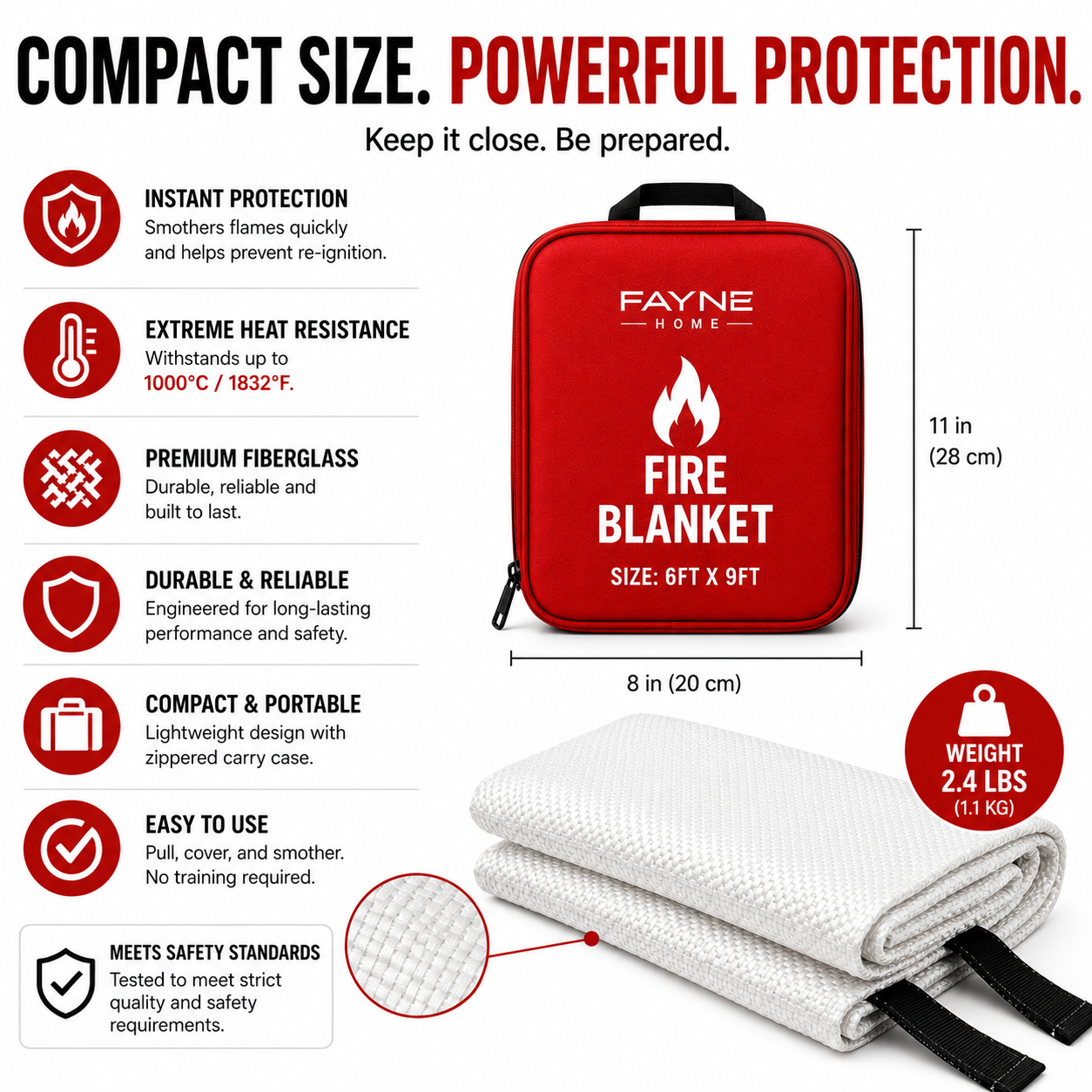 Vehicle Fire Blanket