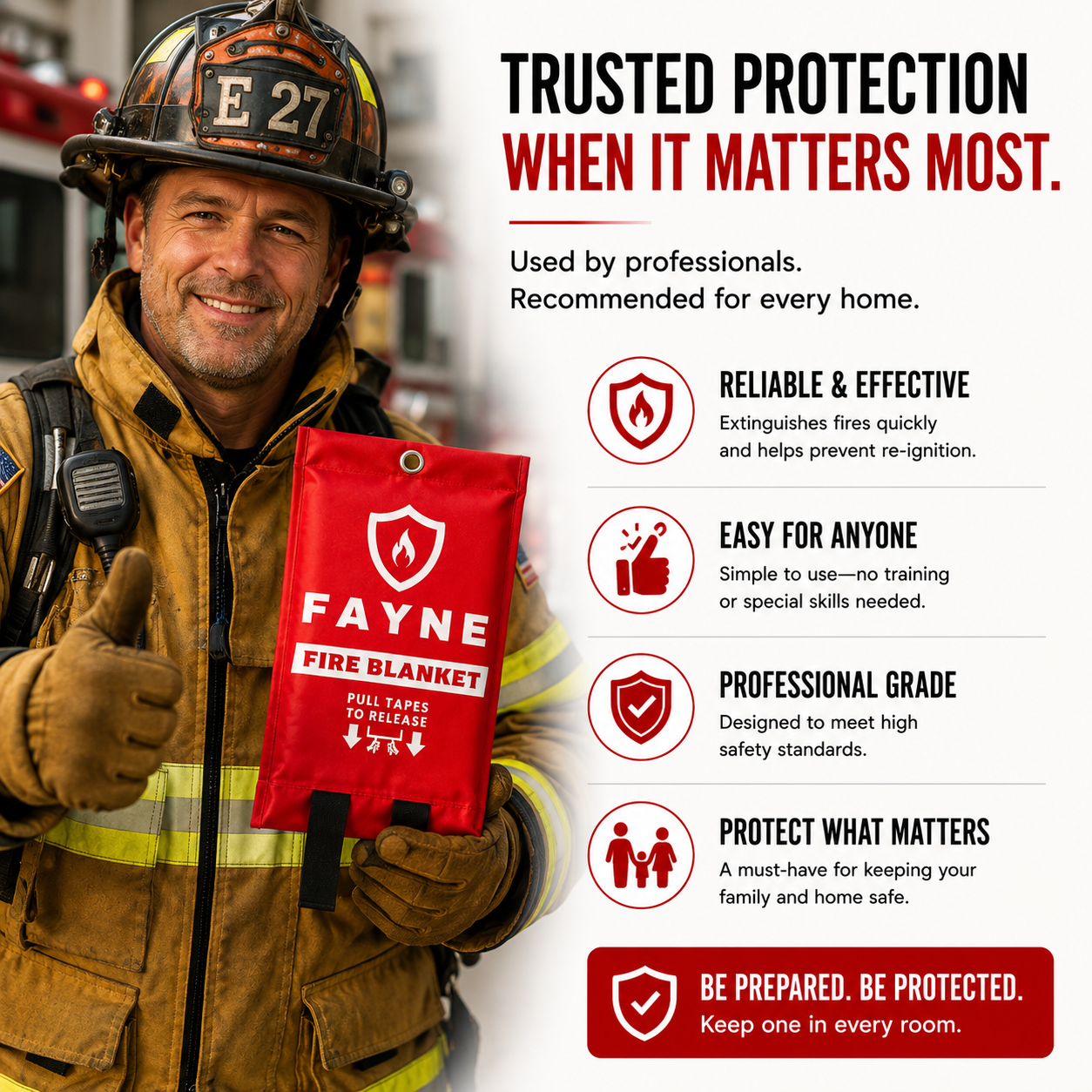 Emergency Fire Blanket